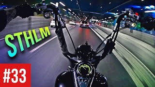 Mörkrädd I Stockholm  Svensk motovlog [upl. by Ahsiki]