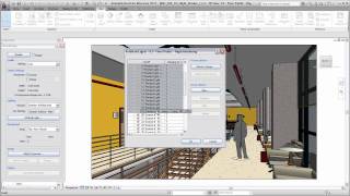 Autodesk Revit Architecture Rendering a View with Artificial Lighting [upl. by Ev142]