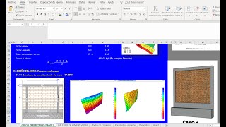 Diseño de Muro de Cerco Perimétrico Alcances del Taller aplicando Sap2000 y Hojas de calculo [upl. by Ynnatirb]