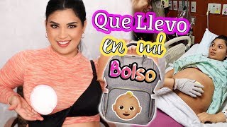 LISTA PARA EL HOSPITAL Qué llevo En Mi Maleta para dar a luz a mi bebe [upl. by Kessiah]