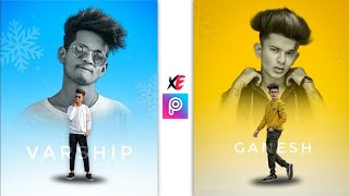 New DuaL Photo Editing in PicsArt  Picsart Editing New Style  VM Editor 🔥 [upl. by Nadnerb253]