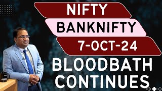 Nifty Prediction and Bank Nifty Analysis for Monday  7 October 24  Bank Nifty Tomorrow [upl. by Sinnod]