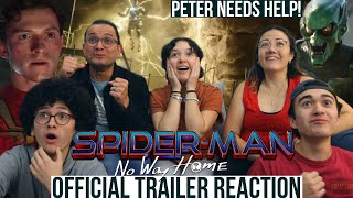 SPIDERMAN NO WAY HOME OFFICIAL TRAILER REACTION  Trailer 2  MaJeliv Reacts  Peter needs help [upl. by Haimaj]