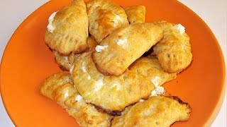 Mini Greek Feta cheese pies Kourou [upl. by Earehs721]