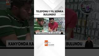 Suya düşen telefon 372 gün bulundu atvhaber shorts [upl. by Claudy]