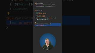 Build a Search and Replace Utility Type in 60 Seconds  TypeScript Quicktips typescript quicktip [upl. by Gardol]