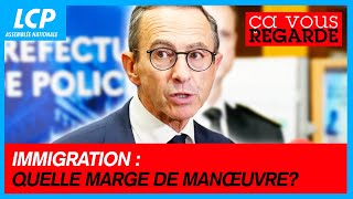 Immigration  quelle marge de manoeuvre pour Bruno Retailleau   Ça vous regarde  24092024 [upl. by Aicenet326]