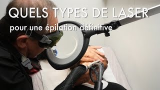 Epilation laser définitive  Quels types de laser [upl. by Clarkson]