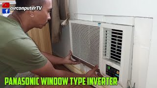 PANASONIC WINDOW TYPE INVERTER AIRCON [upl. by Chilton]