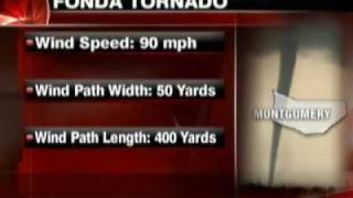 Tornado touches down twice [upl. by Nobe]