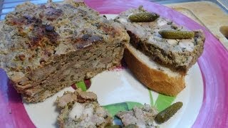 Cuisine Française  Terrine de Volaille à lestragon [upl. by Celeste]