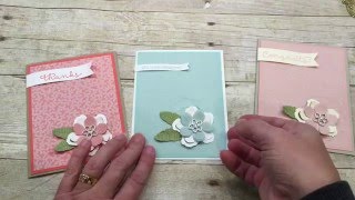 How to make a Botanical Blooms Vellum Card [upl. by Layor]