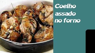 COELHO ASSADO NO FORNO  RECEITAS [upl. by Kreg6]