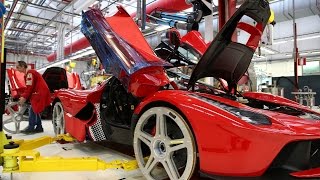 How Automotive Production Lines Work Ferrari Factory [upl. by Iohk77]