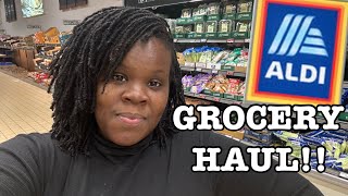 Aldi Grocery Haul [upl. by Nerissa]