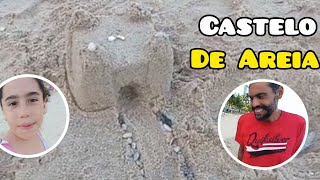 CASTELOS DE AREIA NA PRAIA DE CASA CAIADA EM OLINDA PERNAMBUCO NORDESTE [upl. by Eisnyl]