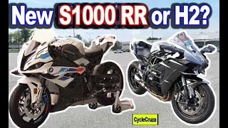 Bmw s1000rr vs Kawasaki H2❗drag raceshorts h2 bmws1000rr [upl. by Ennasor675]