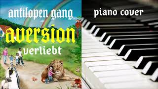 Antilopen Gang  Verliebt Piano Cover  PDF Noten [upl. by Rosemonde]