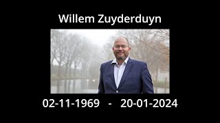 In memoriam Willem Zuyderduyn [upl. by Tabatha]