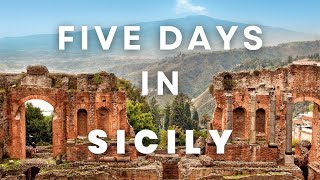 Escape to Sicily Your Epic 5Day Itinerary 2023 Travel Guide 🇮🇹 [upl. by Jayme]