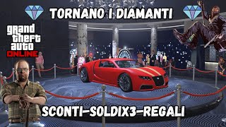 Aggiornamento settimanale di Gta online DIAMANTI AL CASINÒ💎 [upl. by Norita]