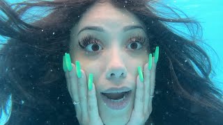 ASMR but we’re underwater 🫧 I HELD MY BREATH THE WHOLE TIME 🫢 water sounds [upl. by Balliett]