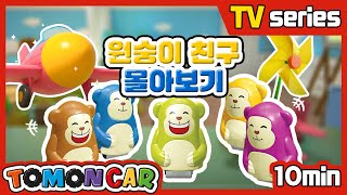 TOMONCAR Original 🐵Monkey Episodes 10min  TOMONCAR Original TV Serie [upl. by Ehrlich789]