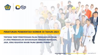 TARIF PPH PASAL 21 TERBARU 2024 [upl. by Langsdon]