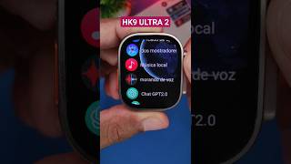 HK9 ULTRA 2 UM SMARTWATCH COM TELA AMOLED CHAT GPT E JOGOS shorts smartdevice [upl. by Llerol606]