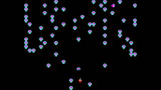 Arcade Game Centipede 1980 Atari Reuploaded [upl. by Ailaroc]