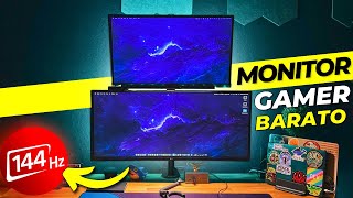 TOP 7 Monitores GAMER BARATO Custo Beneficio 2024 até 144hz  Curvo Ultrawide e 4K [upl. by Ahsaeym]