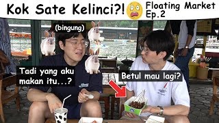 Sate yang Bikin Jihyeok Shock Reaksi Orang Korea Makan Sate Kelinci Cimol Pisang Goreng [upl. by Storfer505]