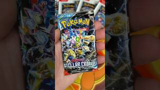 Stellar Crown Pokémon openings 😮share pokemoncards pokemontcg pokémon cards subscribe shorts [upl. by Domenech]