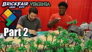 BrickFair Virginia 2018 VLOG Part 2  Solid Brix Studios Scarif amp BricksOnTheDollar Sighting [upl. by Nnylamme]