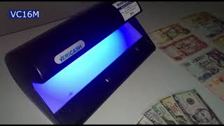 Detector de billetes falsos Vericash [upl. by Ai]