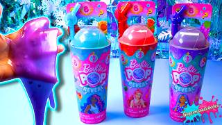 Abriendo la nueva muñeca Barbie con Slime Pop Reveal  Supermanualidades [upl. by Lisandra]