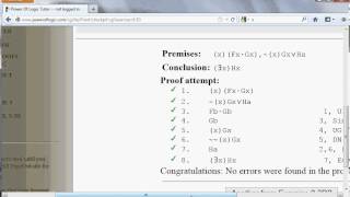 Logic12 Proofs in Predicate Logic [upl. by Edison]