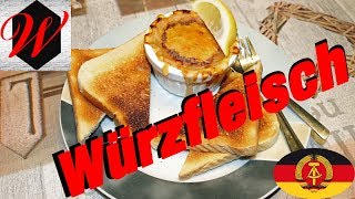 DDR Rezept Würzfleisch einfach schnell und richtig lecker [upl. by Eiduam668]