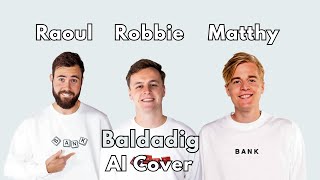 Matthy amp Raoul amp Robbie  Baldadig AI Cover Matthy amp Koen amp Milo [upl. by Edelson]