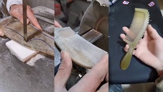 How To Make A Wooden Comb In Just 1 Minute  Making A Wooden Comb shorts [upl. by Aicargatla]