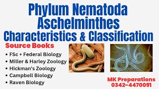 Phylum Nematoda Aschlelminthes Pseudocoelomates Body Plan  Characteristics amp Classification [upl. by Roley668]