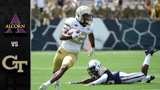 Alcorn State vs Georgia Tech Football Highlights 2018 [upl. by Curley]