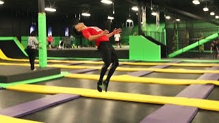 Get Air Trampoline Tricks amp Flips [upl. by Eenej]