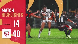 Highlights  Hartpury v Gloucester Rugby [upl. by Aaberg]