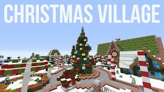 Minecraft Christmas Village [upl. by Narok]