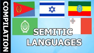 The semitic languages  Compilation  Verbale Mondo [upl. by Relyat]