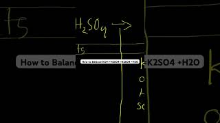 How to Balance KOH H2SO4 K2SO4 H2O [upl. by Bound]