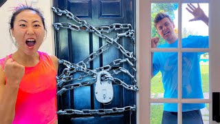 I LOCKED CARTER OUT OF HIS HOUSE [upl. by Giark976]