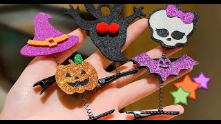 Prendedores Halloween  Accesorios Halloween [upl. by Ilahsiav331]