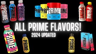 Every Prime Flavor  Normal and Ultra Rare  2024 Updated [upl. by Lehcnom]